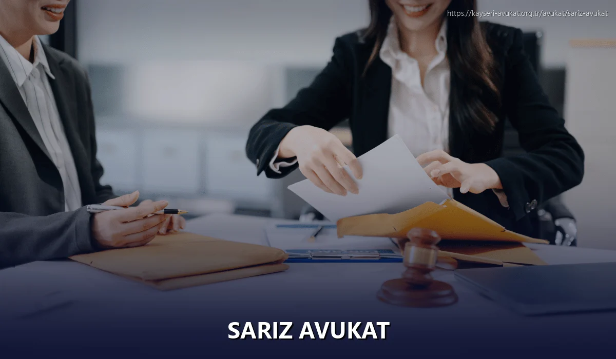 Sarız Avukat